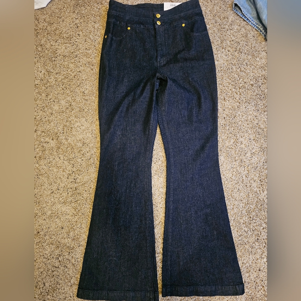 Inc High Rice Flare Jeans Size 10 Nwt